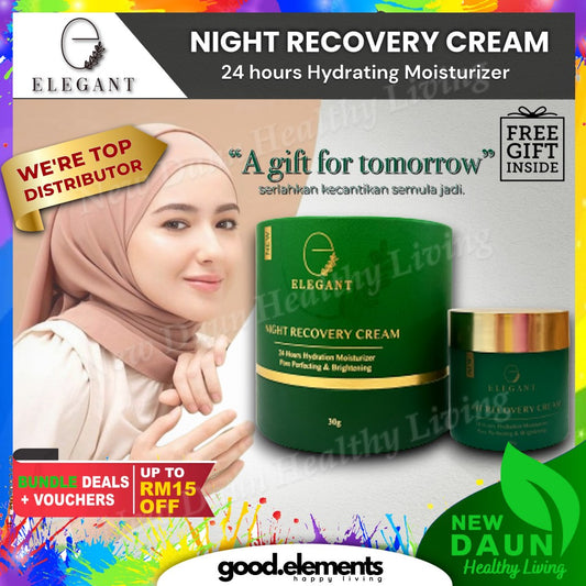 [ELEGANT] Night Recovery Cream ENRC Night Cream MOISTURIZER | [ELEGANT] Brightening Trio Moisturizer
