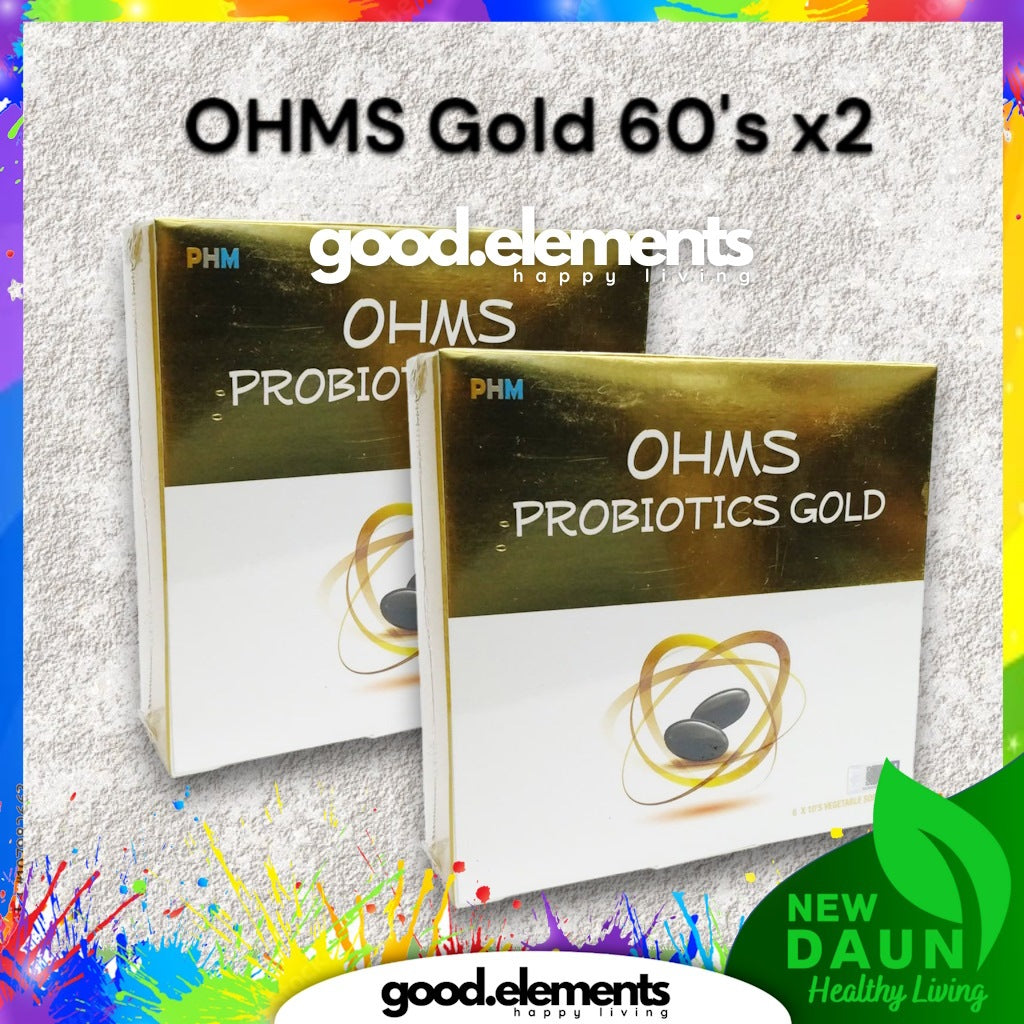 [PHM] OHMS Probiotics 80's 5 years fermentation | OHMS Gold 60's 3 years fermentation by Dr Ohhira