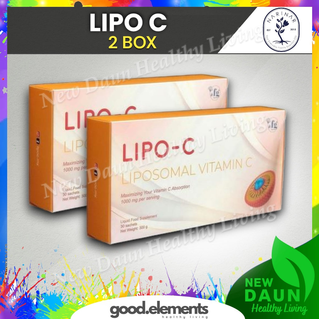 FG LIPO C Liposomal Vitamin C Botanical Drink Malaysia Non Soy Great Absorbtion Non Alcohol NARINAR