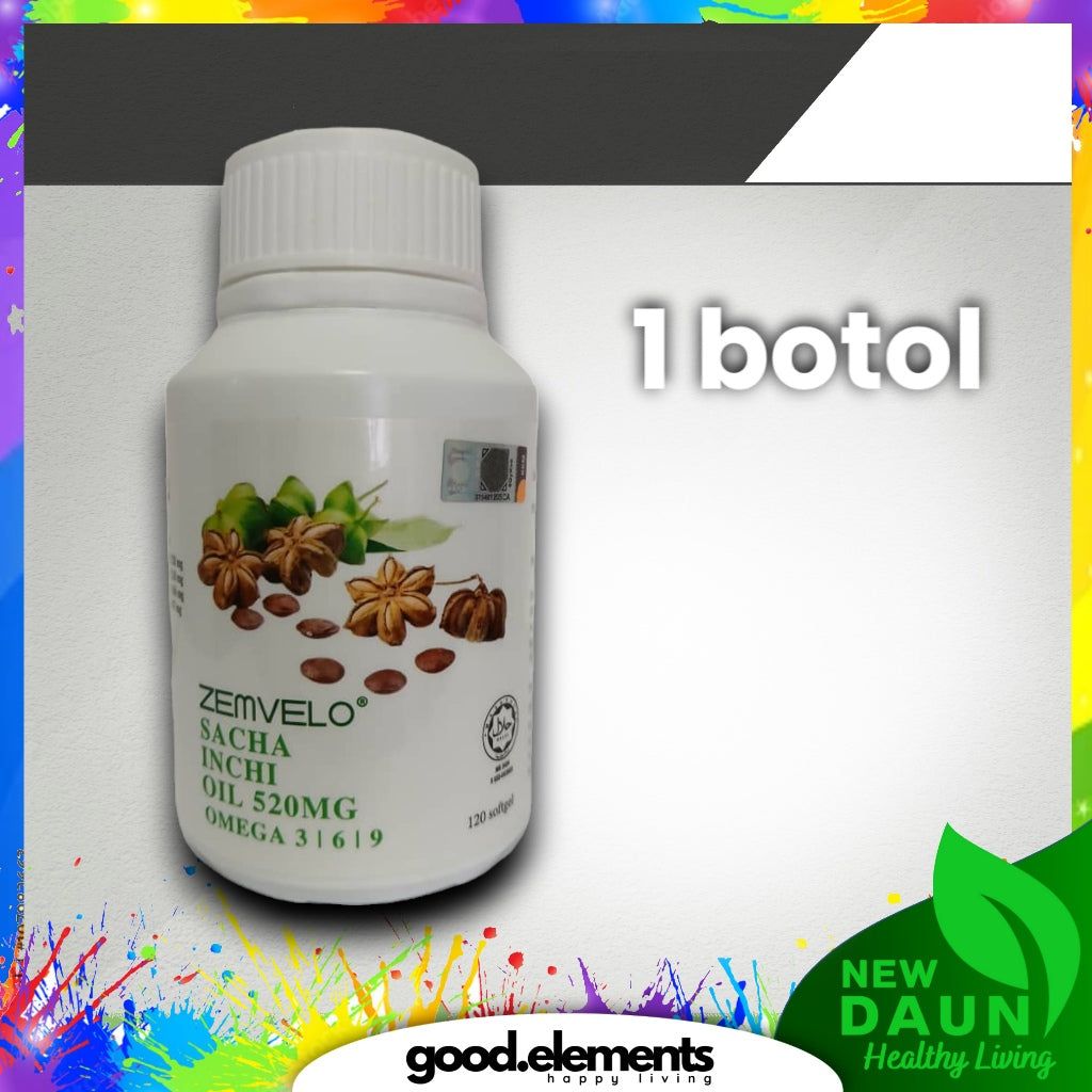 [ZEMVELO] SACHA INCHI OIL SEABUCKTHORN | TOCOTRIENOLS | HABBATUS SAUDA Softgel black cumin vitamin E