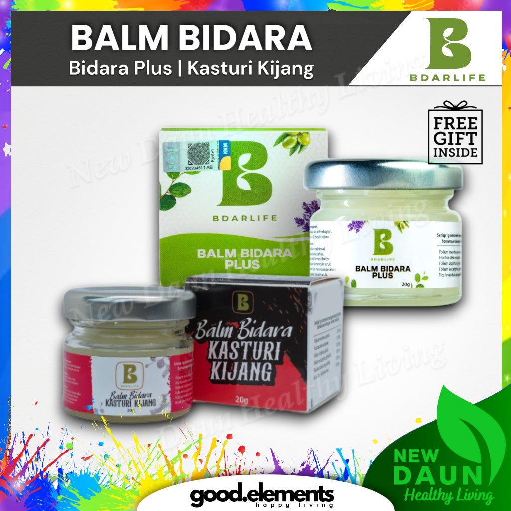 [BDARLIFE] Balm Bidara Syifa Ruqyah Melegakan Kahak Sakit Kepala Sendi terapi Bidara & Kasturi Kijang