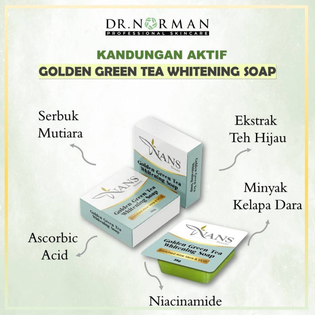 [DR NORMAN] SABUN Set Kulit Sensitif [GELENGGANG | GREEN TEA | SACHA INCHI VENOM SOAP]
