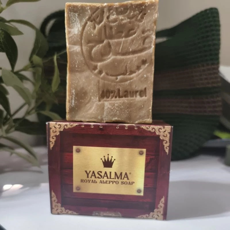 [YASALMA] [KADAH] YASALMA ALEPPO SOAP Sabun Minyak Zaitun Olive Ghar 5% |10% | 40% | 78% LAUREL