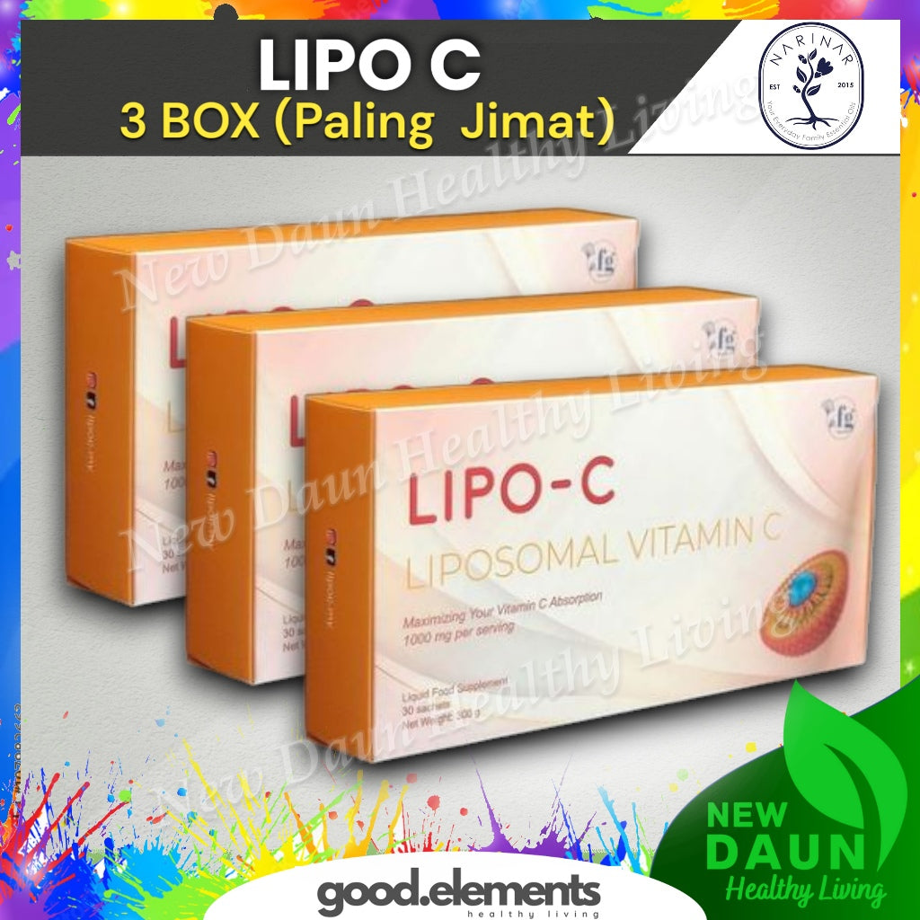 FG LIPO C Liposomal Vitamin C Botanical Drink Malaysia Non Soy Great Absorbtion Non Alcohol NARINAR