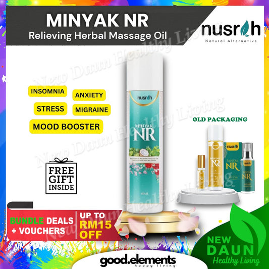 [NUSRAH] Minyak NR Terapi Ketenangan Anti Stress Packaging Baru