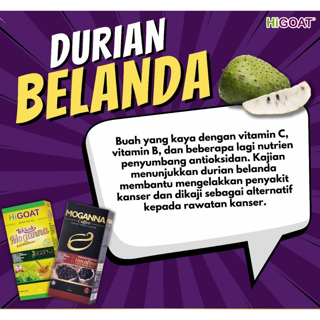 [HiGOAT] Hi Goat Moganna Coffee & Tea Tarik Mix Moganna Susu kambing Original