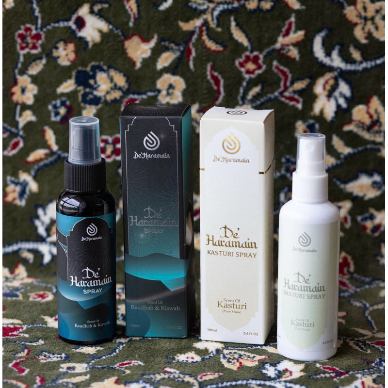 [DE'HARAMAIN] Deharamain De Haramain Spray Wangian Raudhah | Kasturi Sejadah Jubah Rumah Kereta