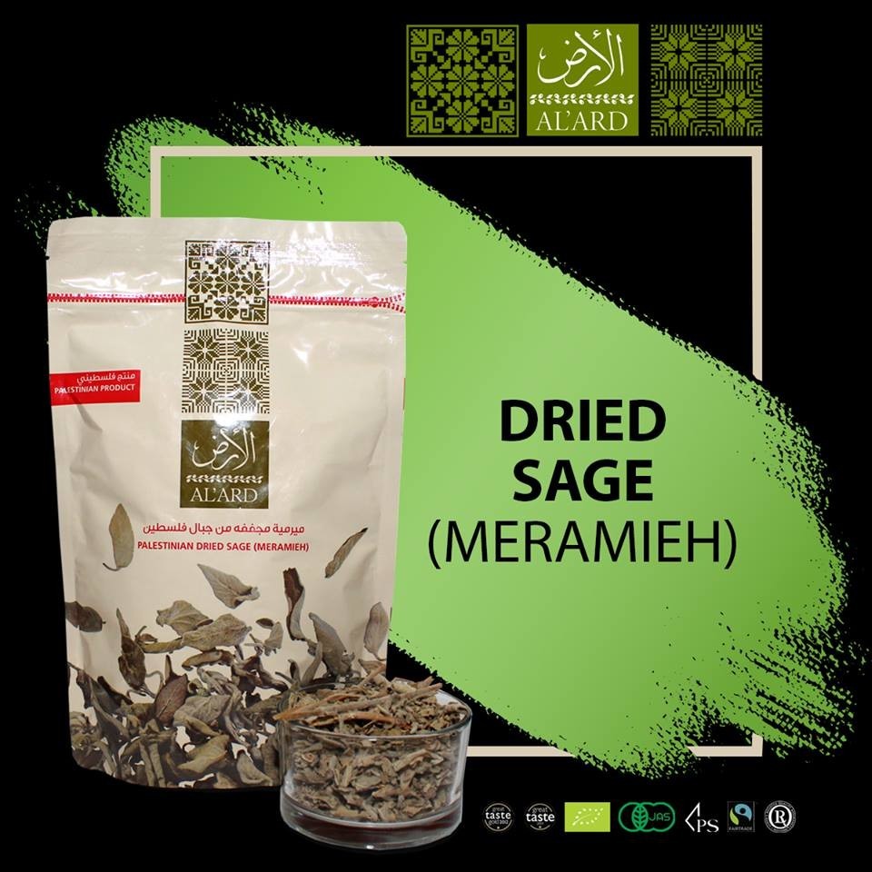 [ALARD] AL 'ARD Palestinian Dried Sage (Meramieh) Teh Herba