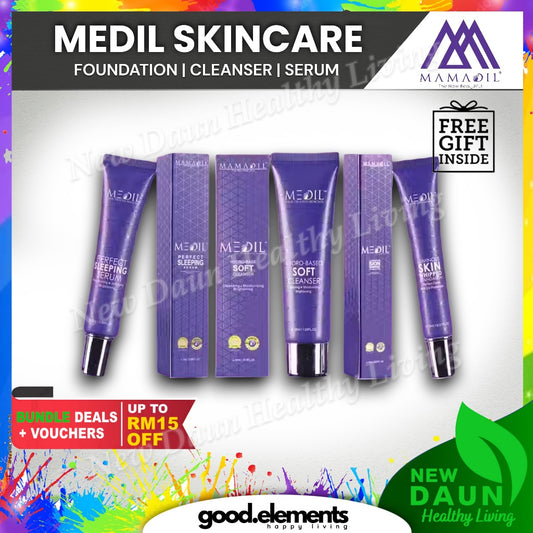 [MAMADIL] MEDIL SKINCARE Soft Cleanser Perfect Sleeping Serum Whipped Foundation complete skin care