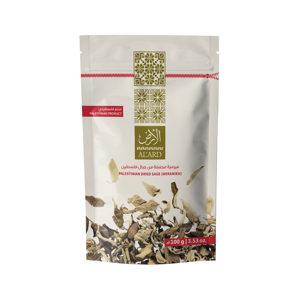 [ALARD] AL 'ARD Palestinian Dried Sage (Meramieh) Teh Herba
