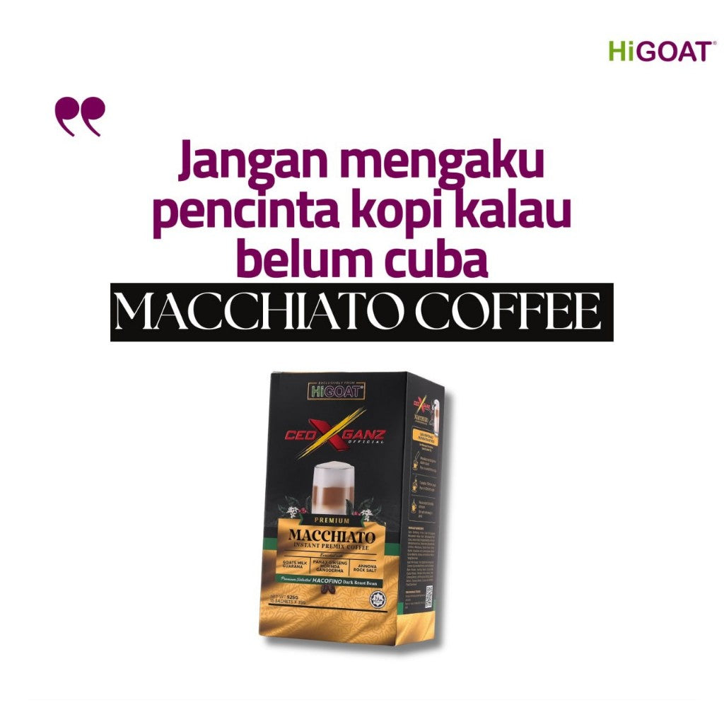 [HiGOAT] Hi Goat Moganna Coffee & Tea Tarik Mix Moganna Susu kambing Original