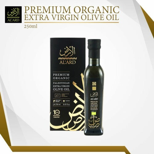 [ALARD] AL 'ARD Palestinian Organic Premium Extra Virgin Olive Oil Minyak Zaitun tulen asli 1000thn