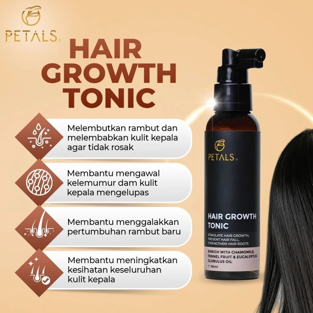 [PETALS] COMPLETE LIST Color Shampoo Scalp Tonic Serum Mask Hair Removal Syampu inai tonik Serum Qwix