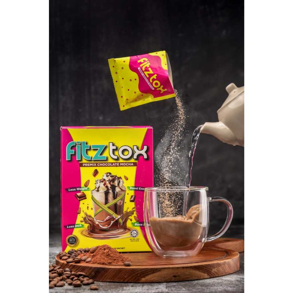 [FITZTOX] Minuman COKLAT MOCHA Healthy Detox & Metabolism Support
