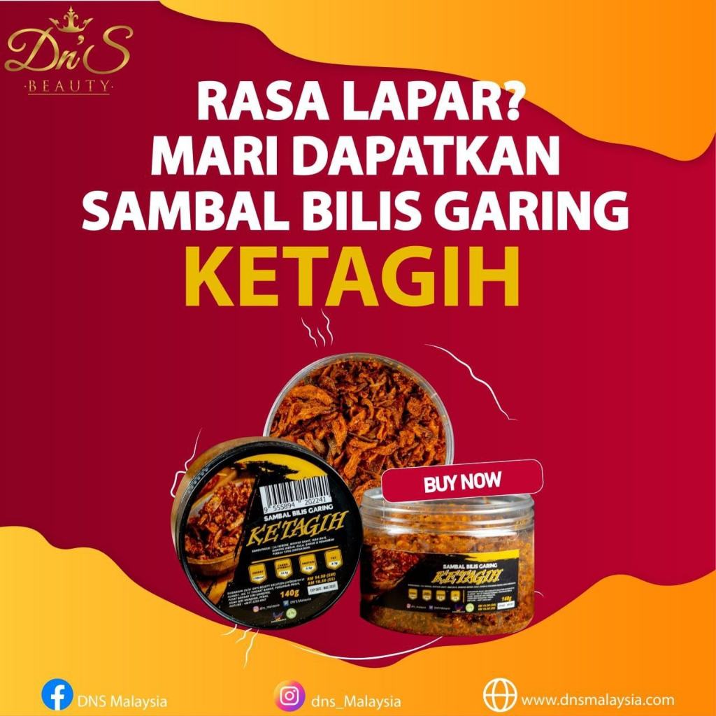 [FITZTOX] SAMBAL BILIS KETAGIH ORIGINAL SPICY by DNS BEAUTY