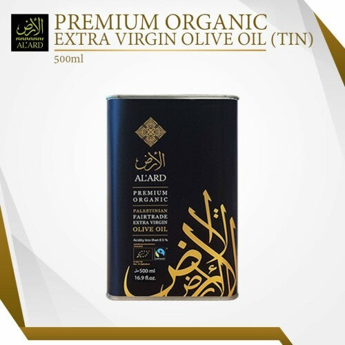 [ALARD] AL 'ARD Palestinian Organic Premium Extra Virgin Olive Oil Minyak Zaitun tulen asli 1000thn