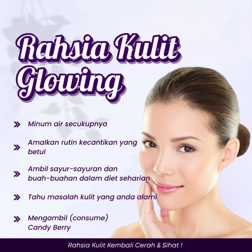 [FITZTOX] CANDY BERRY 150gm Serbuk Minuman Mixberry DnS Beauty Minuman Kecantikan