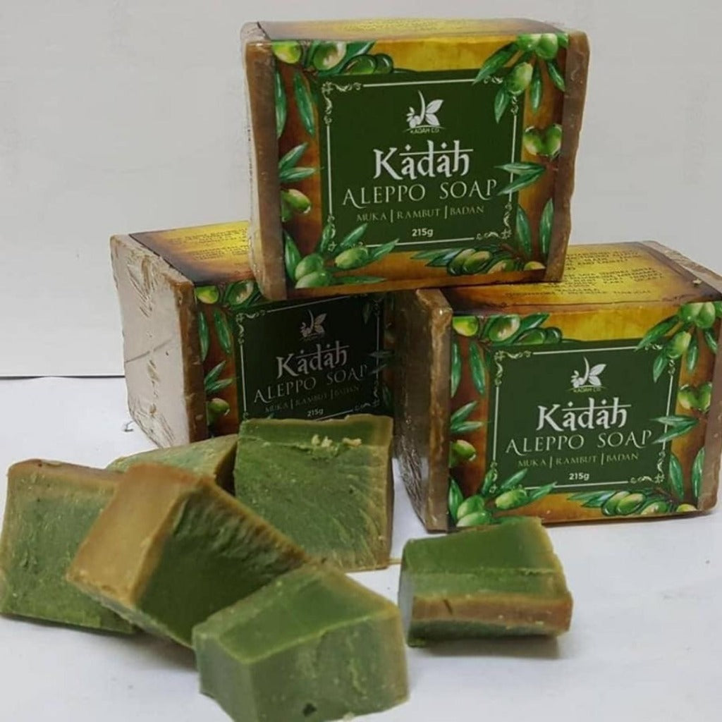 [YASALMA] [KADAH] YASALMA ALEPPO SOAP Sabun Minyak Zaitun Olive Ghar 5% |10% | 40% | 78% LAUREL