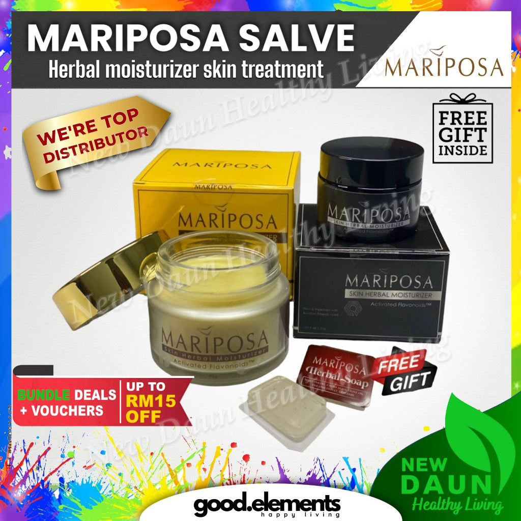 [MARIPOSA] HERBAL SHOWER GEL - Sabun Mandian Rudya Daun Bidara Daun Gelenggang Herbal Soap Sidr Extract