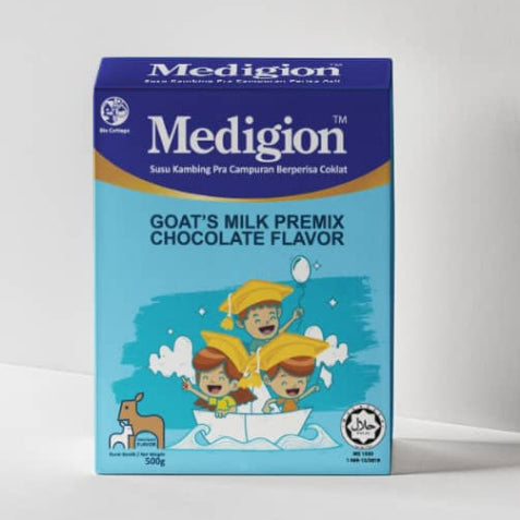 [MEDIGION] IQ G-NIUS by BIO COTTAGE GOAT MILK Susu Kambing Pra Campuran 1-12 Tahun 500g