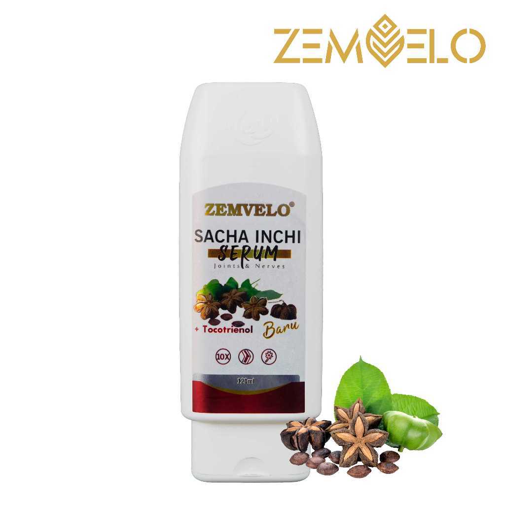 [AURA CARE]  Sacha Inchi Relief Serum 60ml | 120ml Joint Nerves Muscle lega sakit