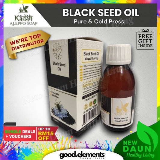[YASALMA] [KADAH] BLACK SEED OIL Minyak Habatussauda 125ml