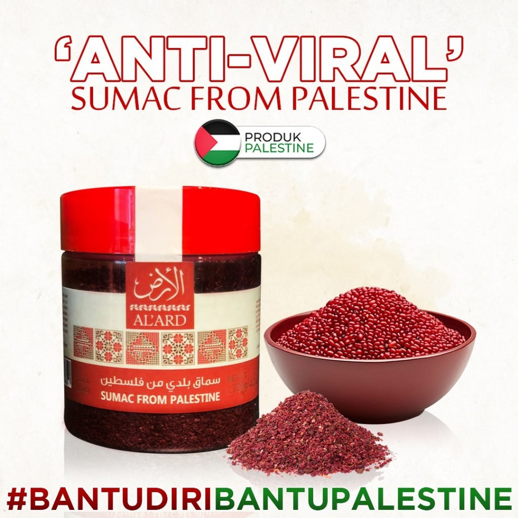 [ALARD] AL 'ARD SUMAC FROM PALESTINE rich antioxidant good taste spice