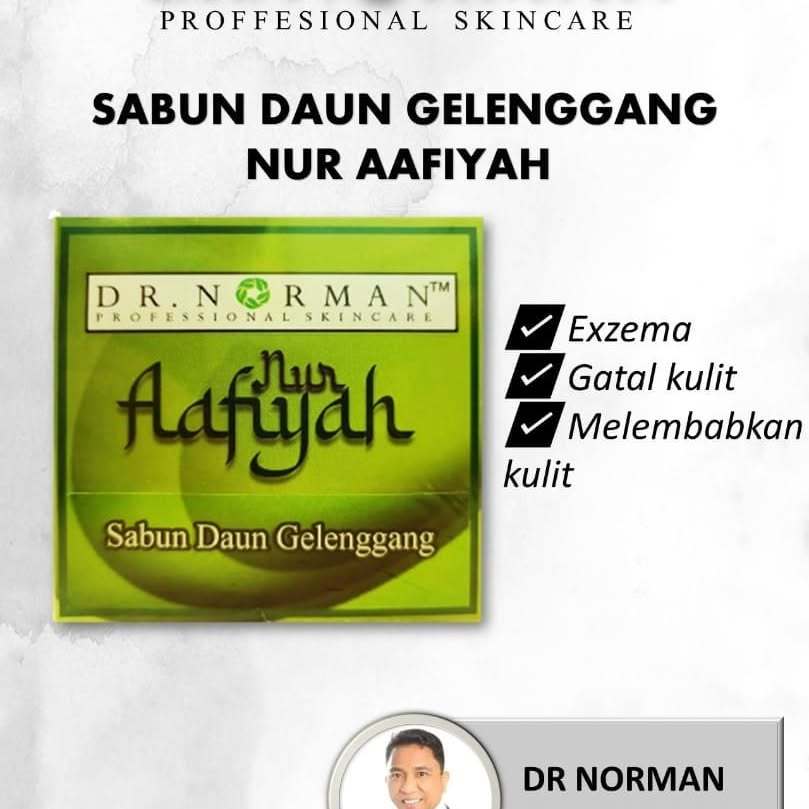 [DR NORMAN] SABUN Set Kulit Sensitif [GELENGGANG | GREEN TEA | SACHA INCHI VENOM SOAP]