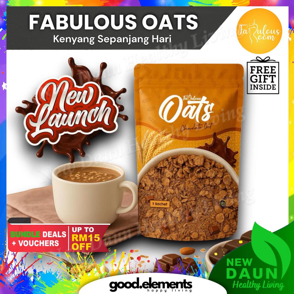 [FABULOUS] OATS CHOCOLATE FIBER DRINKS | Qaseh Fiber Pack Plus