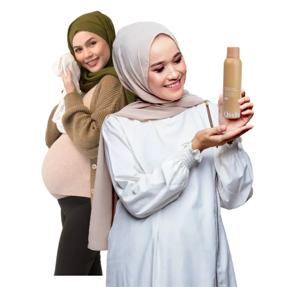 [PETALS] QWIX INSTANT HAIR REMOVAL SPRAY Kulit licin tanpa bulu tak sakit sepantas 10 minit
