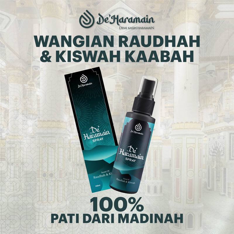 [DE'HARAMAIN] Deharamain Raudhah Wangian Madinah Air Freshener Sejadah Rida Langsir