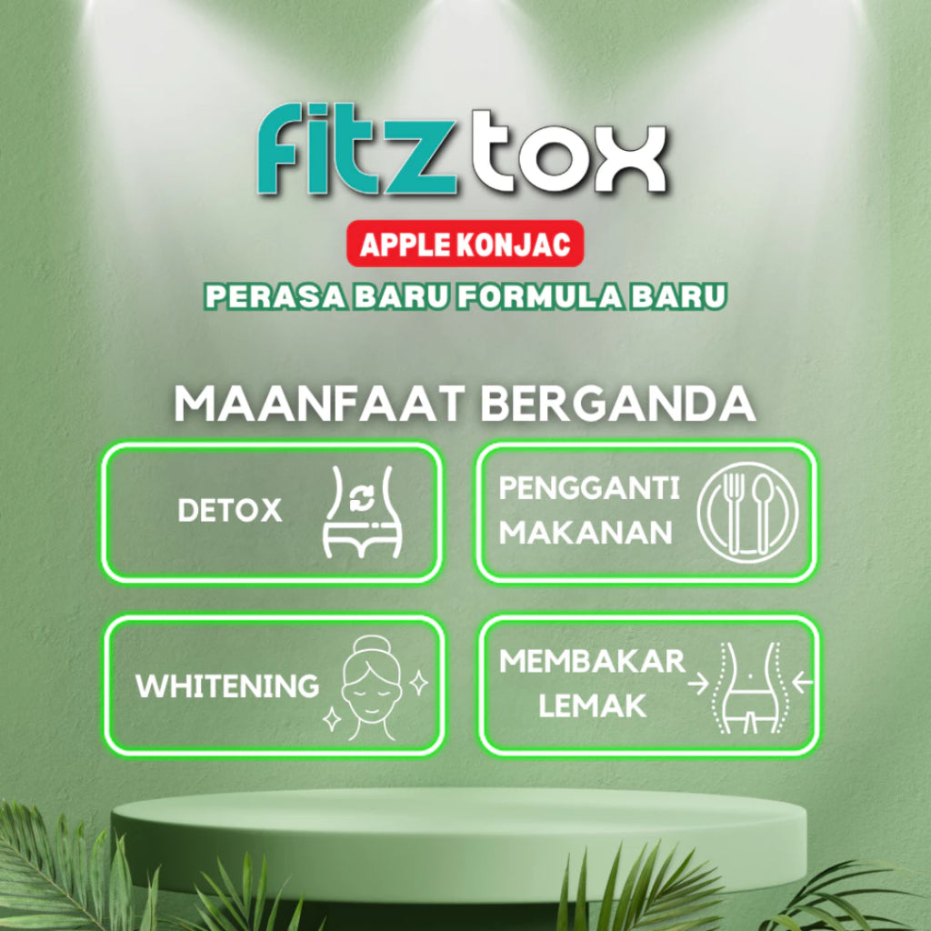 [FITZTOX] Minuman Detox Kesihatan APPLE KONJAC