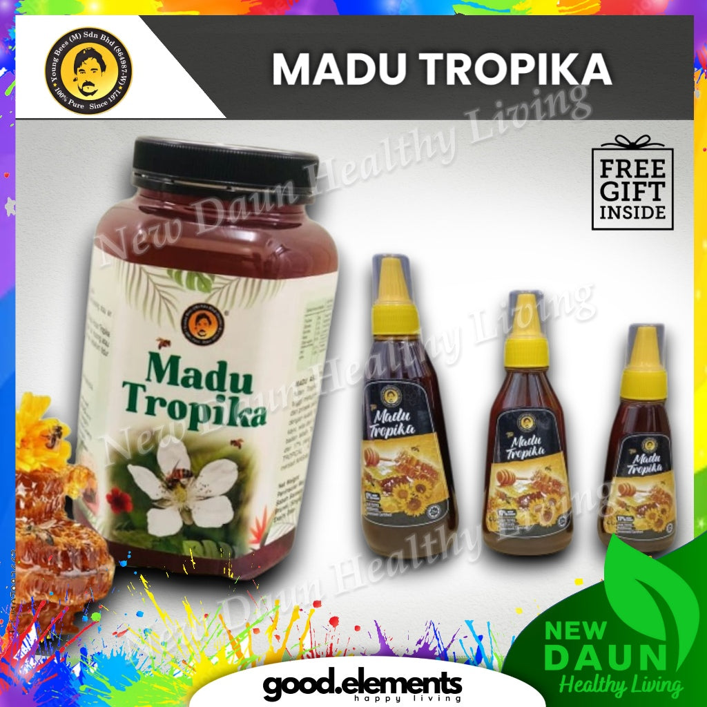 [YOUNG BEES] MADU TROPIKA Madu Hutan Tropika Asli Sumatera Premium Honey