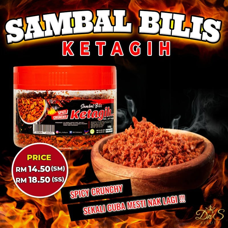 [FITZTOX] SAMBAL BILIS KETAGIH ORIGINAL SPICY by DNS BEAUTY