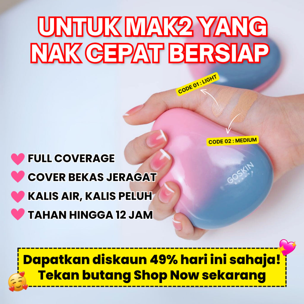 [GOSKIN BEAUTY] Skincare SUNSCREEN MAGICAL SERUM CLEANSER FOUNDATION CUSHION