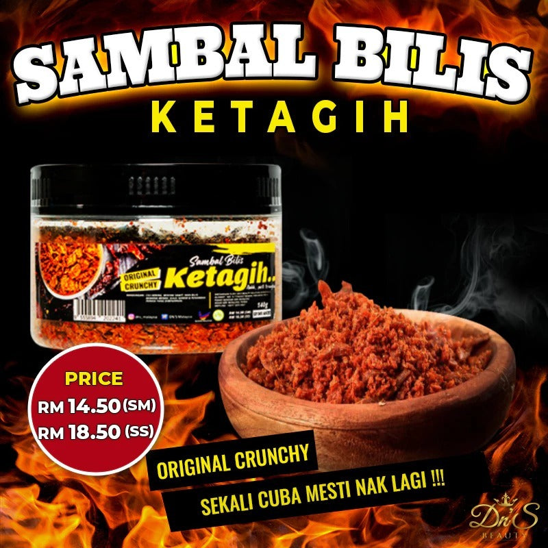 [FITZTOX] SAMBAL BILIS KETAGIH ORIGINAL SPICY by DNS BEAUTY