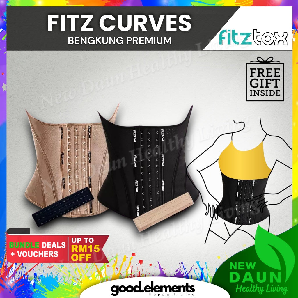 [FITZTOX] FITZ CURVES BENGKUNG GIRDLE PREMIUM SELESA Langsing Badan Cantik