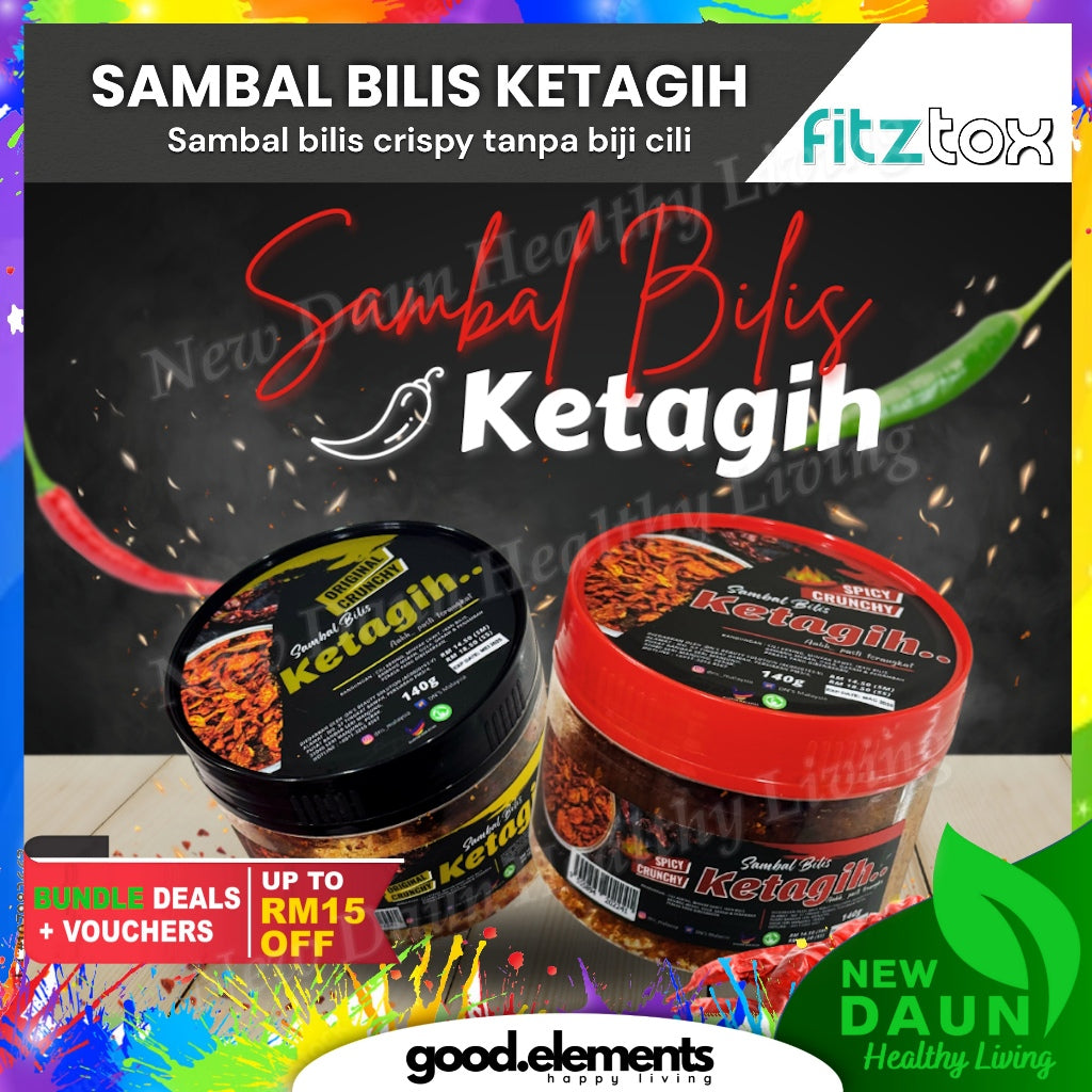 [FITZTOX] SAMBAL BILIS KETAGIH ORIGINAL SPICY by DNS BEAUTY
