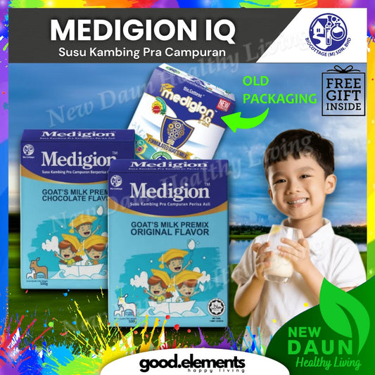 [MEDIGION] IQ G-NIUS by BIO COTTAGE GOAT MILK Susu Kambing Pra Campuran 1-12 Tahun 500g