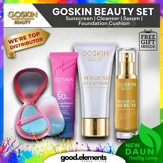 [GOSKIN BEAUTY] Skincare SUNSCREEN MAGICAL SERUM CLEANSER FOUNDATION CUSHION