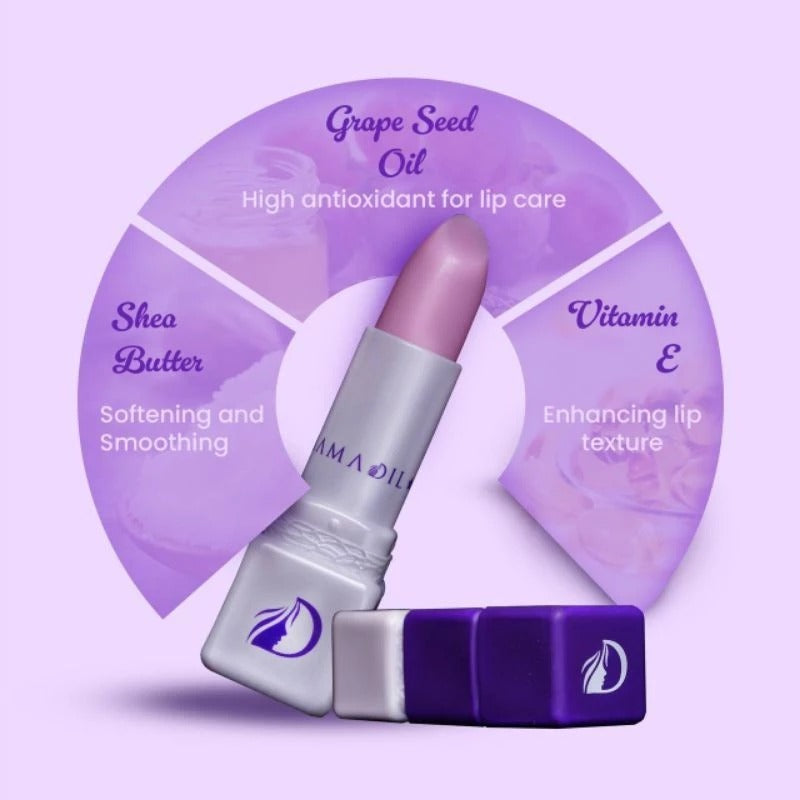 [MAMADIL] LIP BALM 24H Moisturize & [ELEGANT] X MIA AZAHAR LIPGLASS