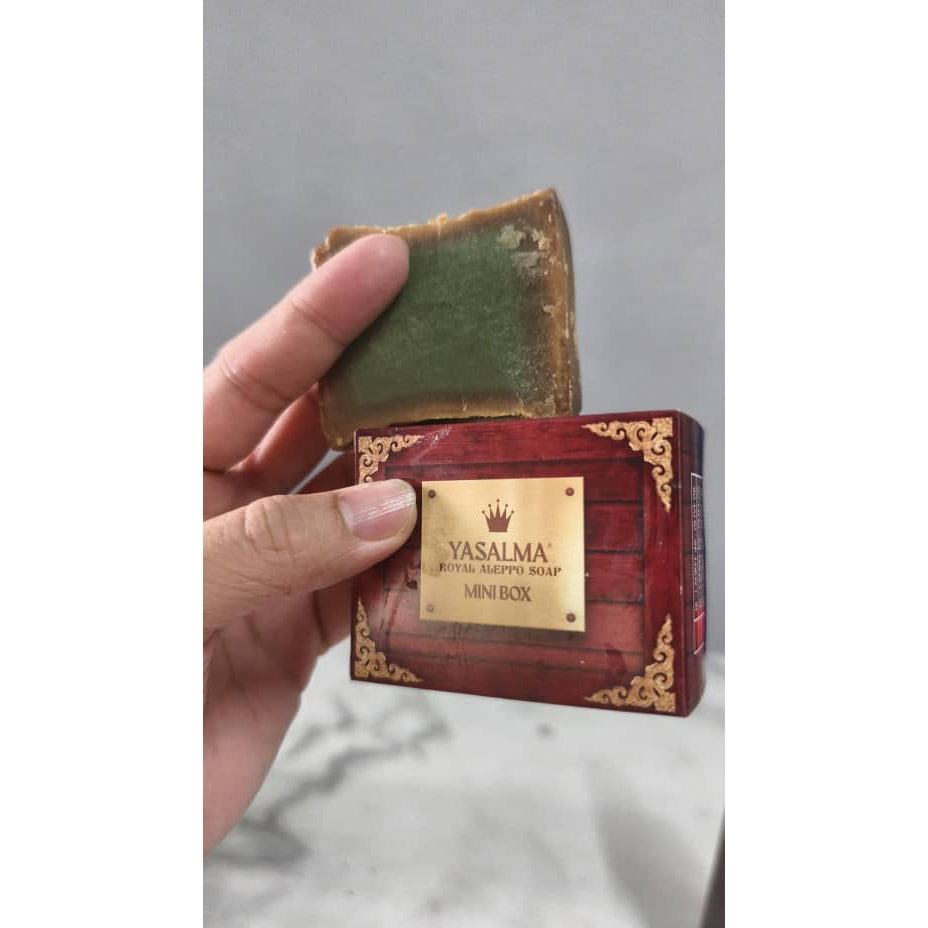 [YASALMA] [KADAH] YASALMA ALEPPO SOAP Sabun Minyak Zaitun Olive Ghar 5% |10% | 40% | 78% LAUREL