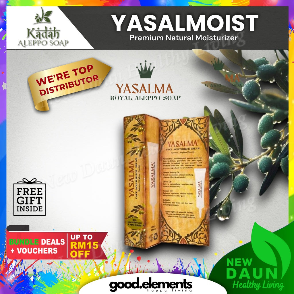 [YASALMA] [KADAH] YASALMOIST Pelembab Argan dan Zaitun