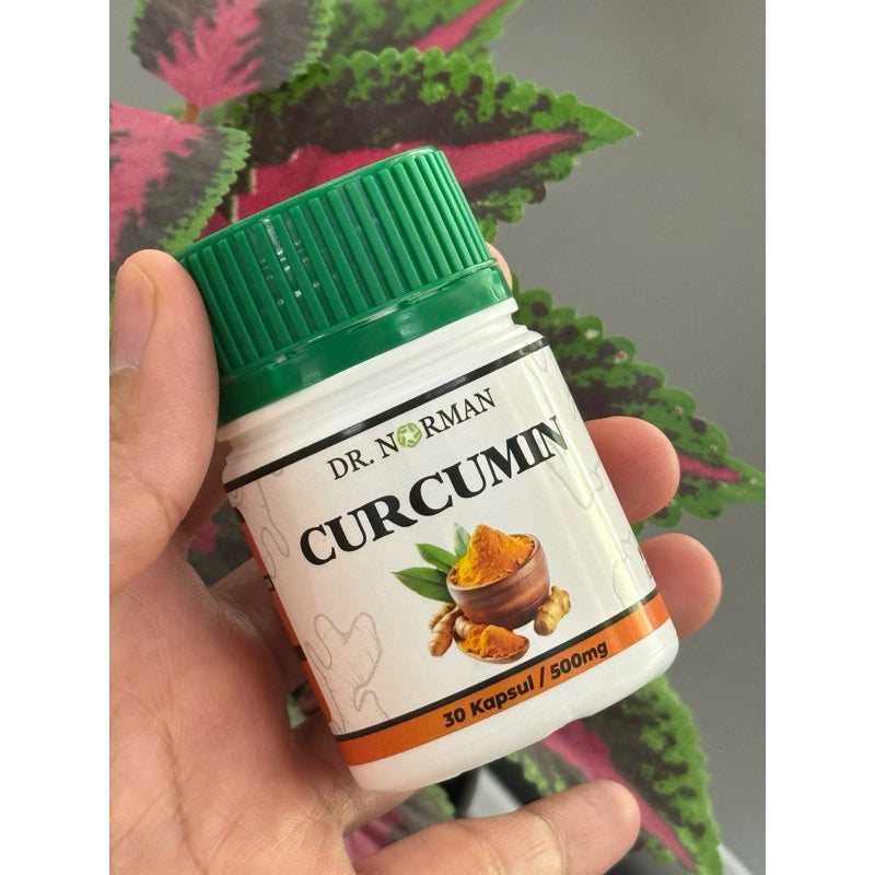 [DR NORMAN] CURCUMIN CAPSULE ANTI-RADANG & ANTI-OKSIDAN EKSTRAK SEMULAJADI KUNYIT