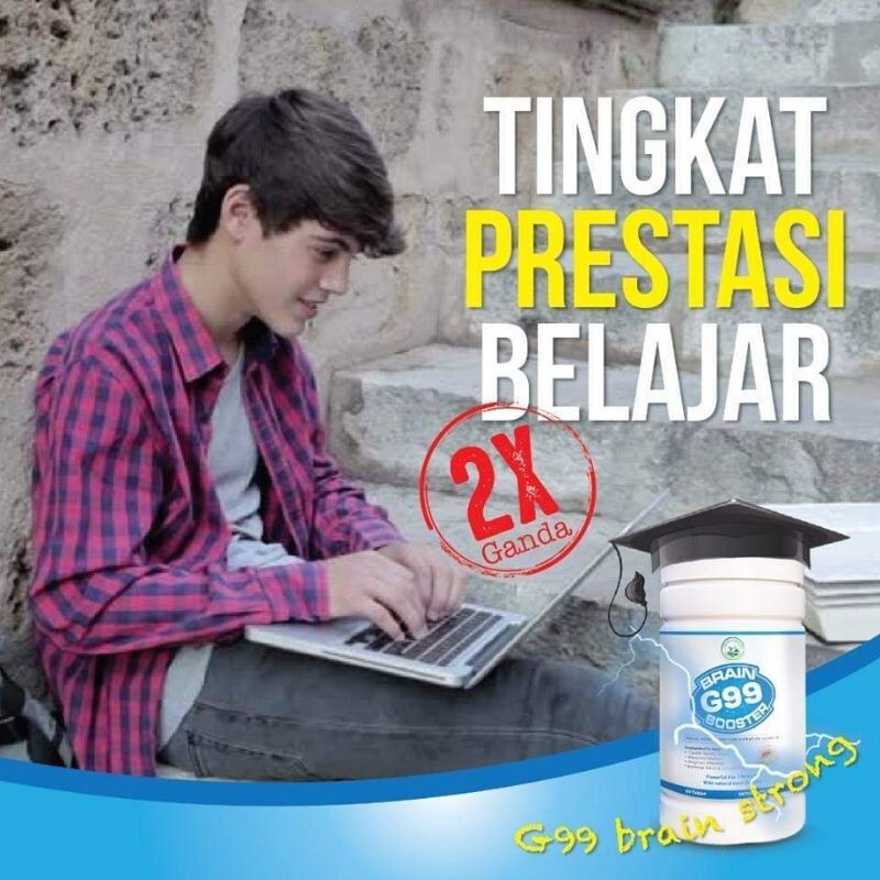 [MEDIGION] G99 BRAIN BOOSTER MEDIGION by BIO COTTAGE  untuk kesihatan minda dan fizikal 12 tahun ke atas