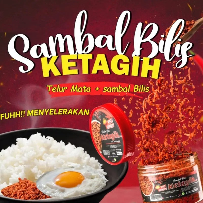 [FITZTOX] SAMBAL BILIS KETAGIH ORIGINAL SPICY by DNS BEAUTY