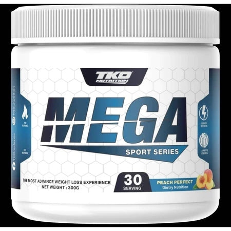 TKO Nutrition Fat Burner MEGA Sport Series | MEGA 3.0 Fresh Grape Supplement Kurus 30 Servings