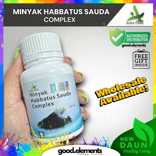 [AURA CARE]  AURACARE HABBATUS SAUDA COMPLEX 120's