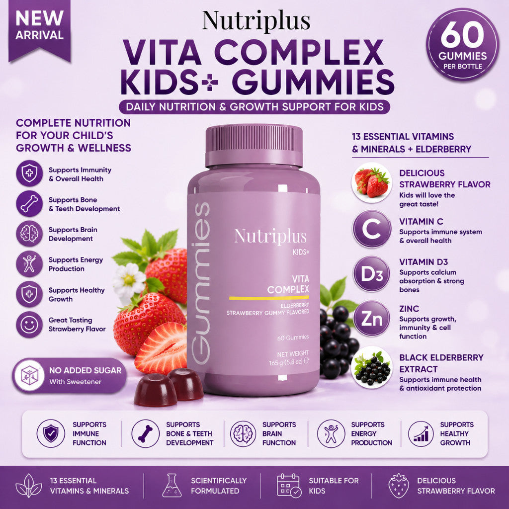Farmasi Nutriplus Gummies | ACV+ | F+CUS | Cycle+ | Kids+ Vita Complex | 60 Gummies