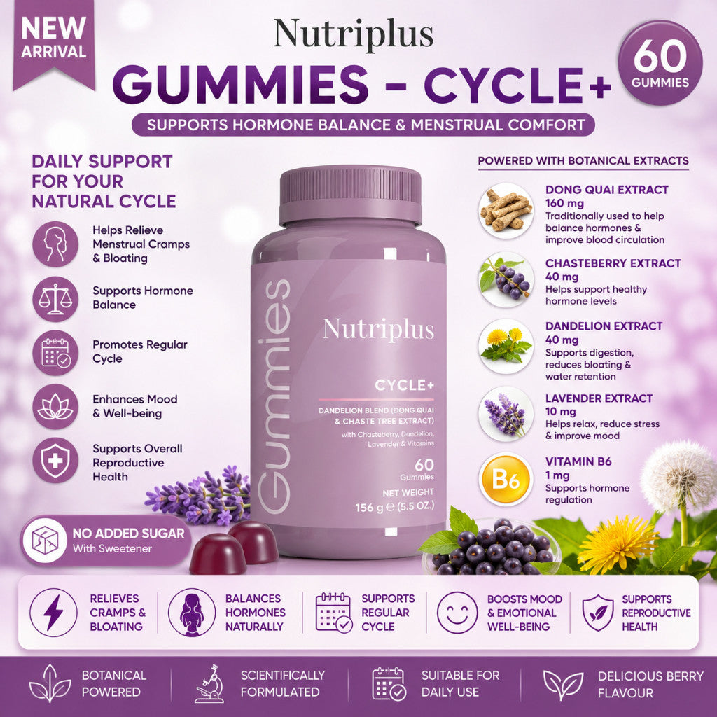 Farmasi Nutriplus Gummies | ACV+ | F+CUS | Cycle+ | Kids+ Vita Complex | 60 Gummies